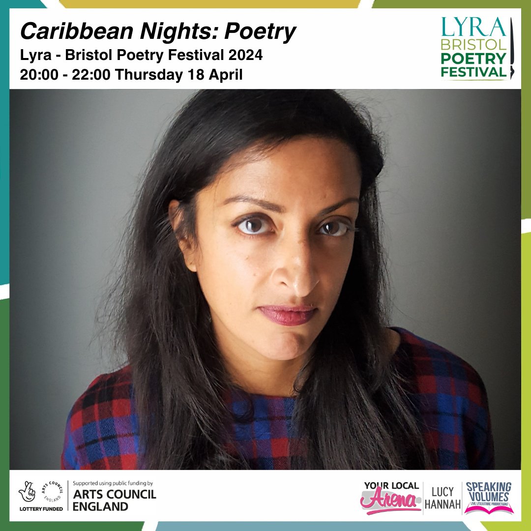 See #YourLocalArena screening of the BBC Arena film Caribbean Nights: Poetry at @LyraFest + panel incl Rishi Dastidar, Anthony Joseph, Madhu Krishnan, Louisa Adjoa Parker + poetry by Helen Thomas! 🎬 bit.ly/ylacnp @BetaRish @adjoseph @LouisaAdjoa @ProfMadhuK #LyraFest