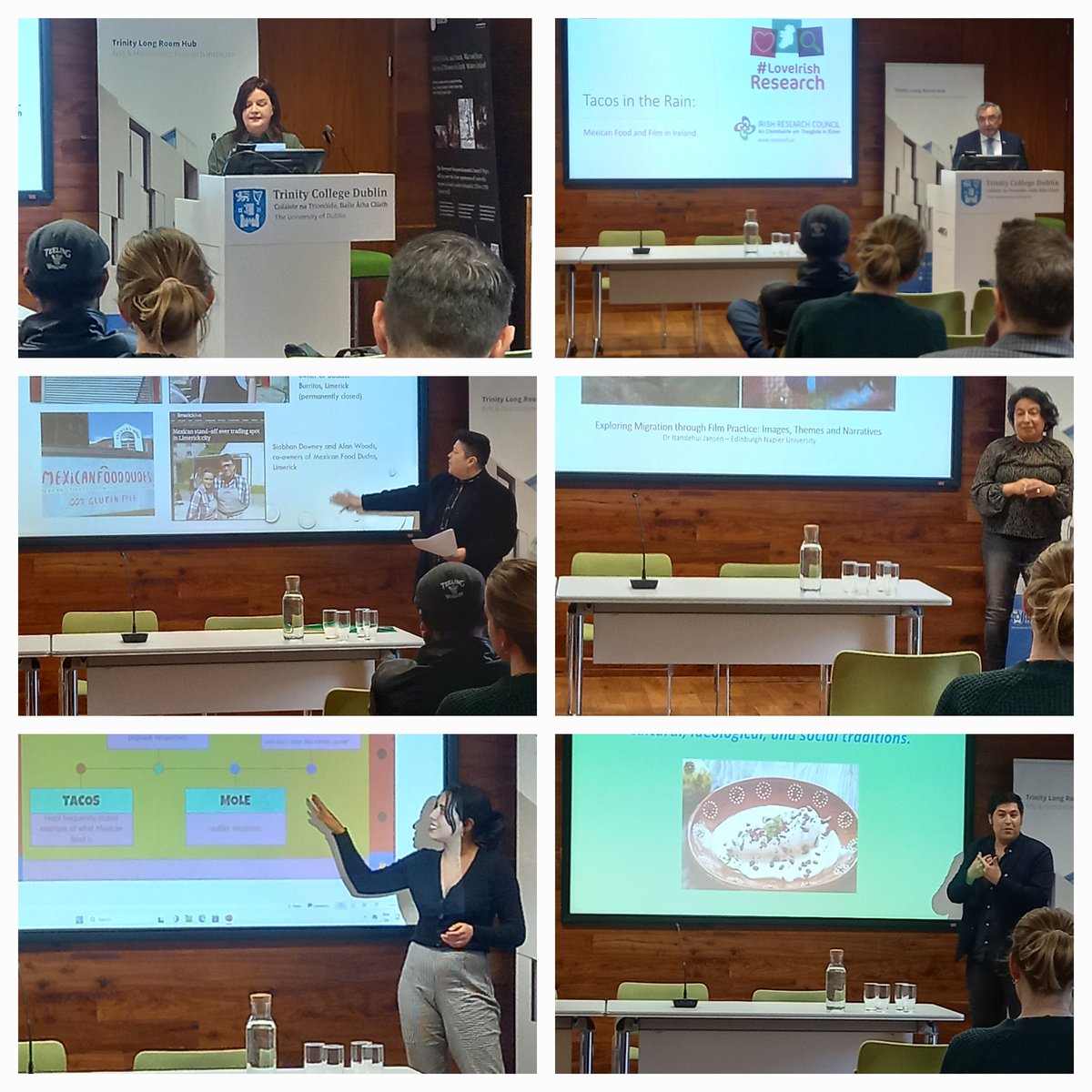 #Mexican #food and #film in #Ireland provided great opportunities for exploring and discussing the historical links between the two countries at the latest symposium organised by @CatherineLeen6 and sponsored by @IrishResearch @TCDsllcs @tcddublin @TLRHub