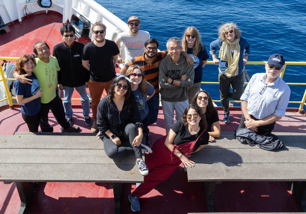 Check out the latest #IODP Community Update for upcoming meetings, opportunities, and recent publications - mailchi.mp/ldeo/iodp-comm… To subscribe to the US #IODP mailing list - eepurl.com/btnWJL 📷 Tiffany Liao & IODP JRSO #EXP402