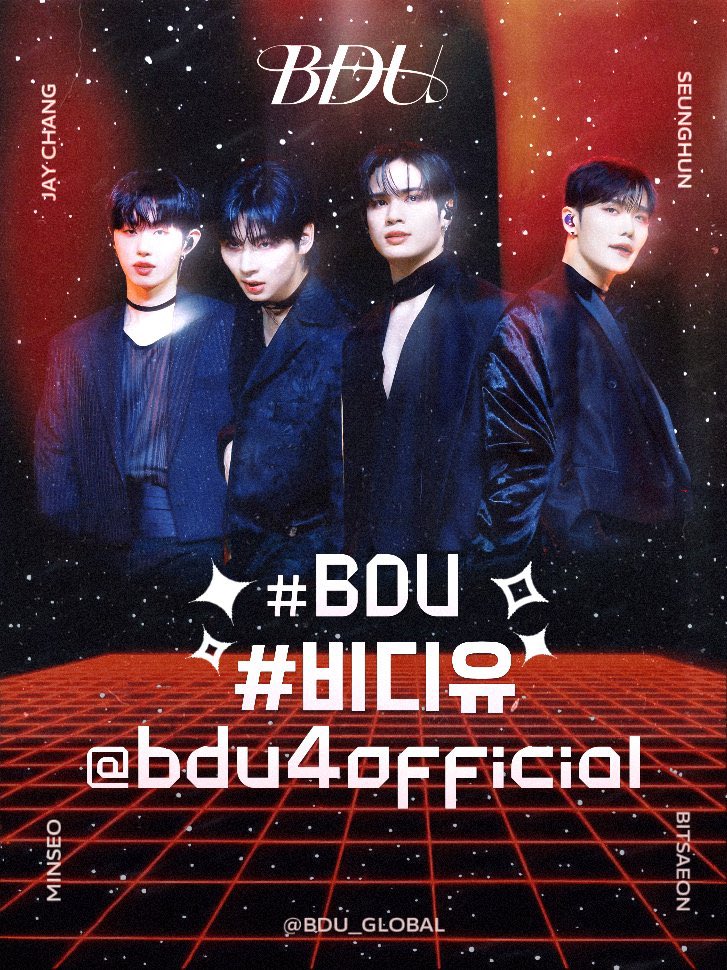 [📢‼️] Hashtag Event: BDU will be at M! COUNTDOWN tomorrow so let's use the following phrase + hashtags an hour before the show to celebrate it: BDU AT MCOUNTDOWN #BDU #비디유 @BDU4official ⏰ - 5:00pm KST 📆 - 04/11