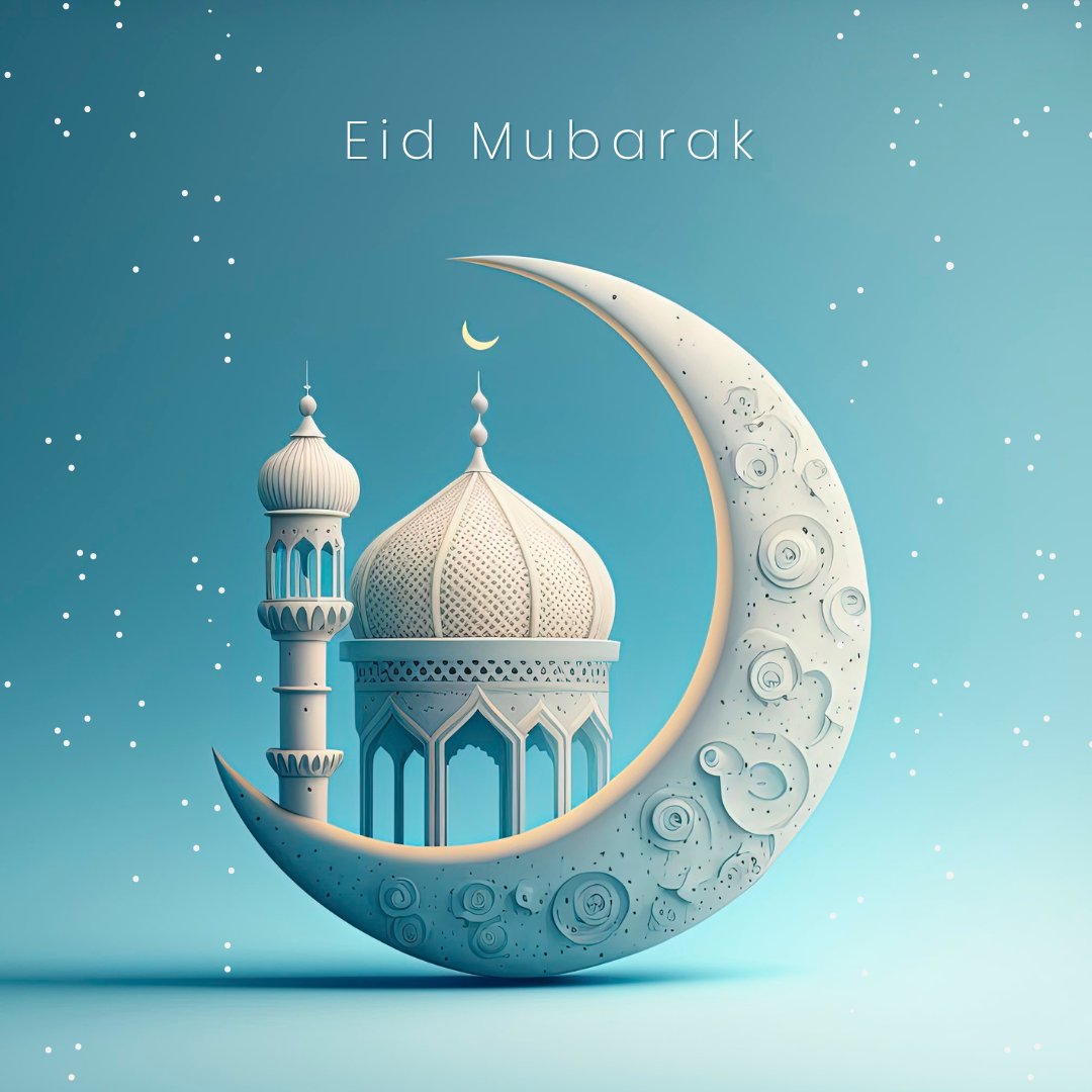 Eid Mubarak to all our fellow NHS colleagues, partners and customers celebrating today.