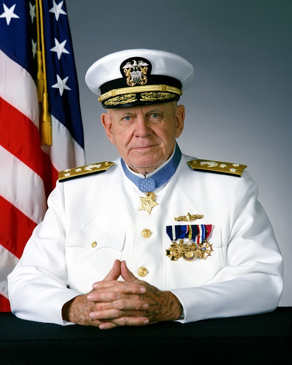 John Duncan Bulkeley of New York was a vice admiral in the U.S. Navy and was one of its most decorated naval officers. Bulkeley received the Medal of Honor for his actions in the Pacific Theater from December 7, 1941 to April 10, 1942. #WeRememberThem