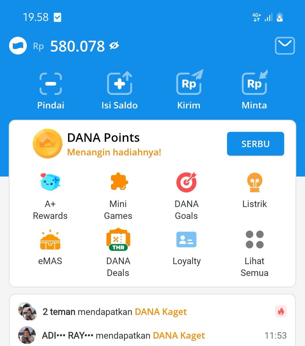 Makasih buat yang udah berpartisipasi, besok masih lebaran kan? THR lebaran +1 ya.
Aku lempar 80.000 untuk 5 orang random, gada syarat apa apa, nongol aja di komen nanti aku cek akunnya udh like, rt dan folow belum, good night, Bye dana kaget , besok malam jam 19.00 😊