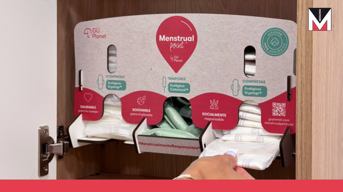 Menarini instala un #MenstrualPoint® en su Servicio Médico.  Seguimos dando pasos en pro de la igualdad de género, la sostenibilidad y la conciencia de la salud menstrual en nuestro ámbito laboral. #BeMenarini #BeHealthy  youtu.be/yrhbC6zeipw