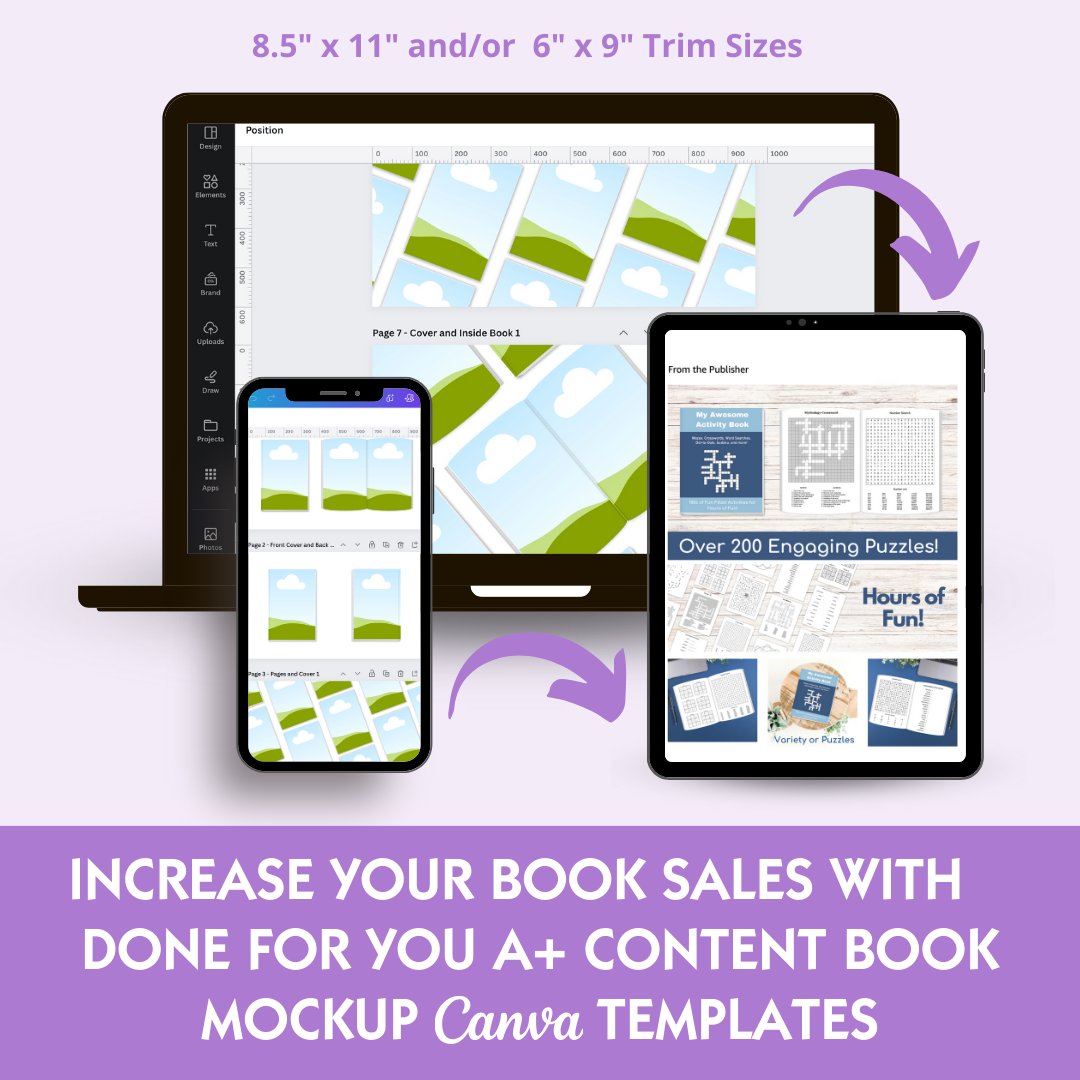 🚀 Boost your book sales with ready-made A+ content templates! 👉 i.mtr.cool/vkyyeaeeul #kdp #selfpublishers #selfpublishing #APluscontent #canvatemplates