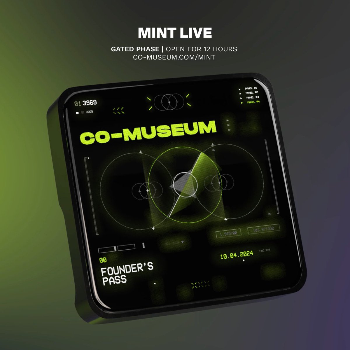 Mint Now Live Join the Movement Co-Museum.com/mint