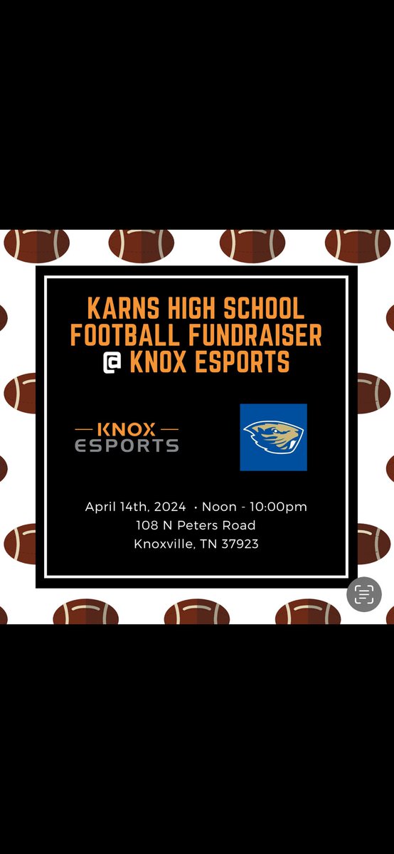 Go check out Knox Esports this Sunday and support our football program in the process!