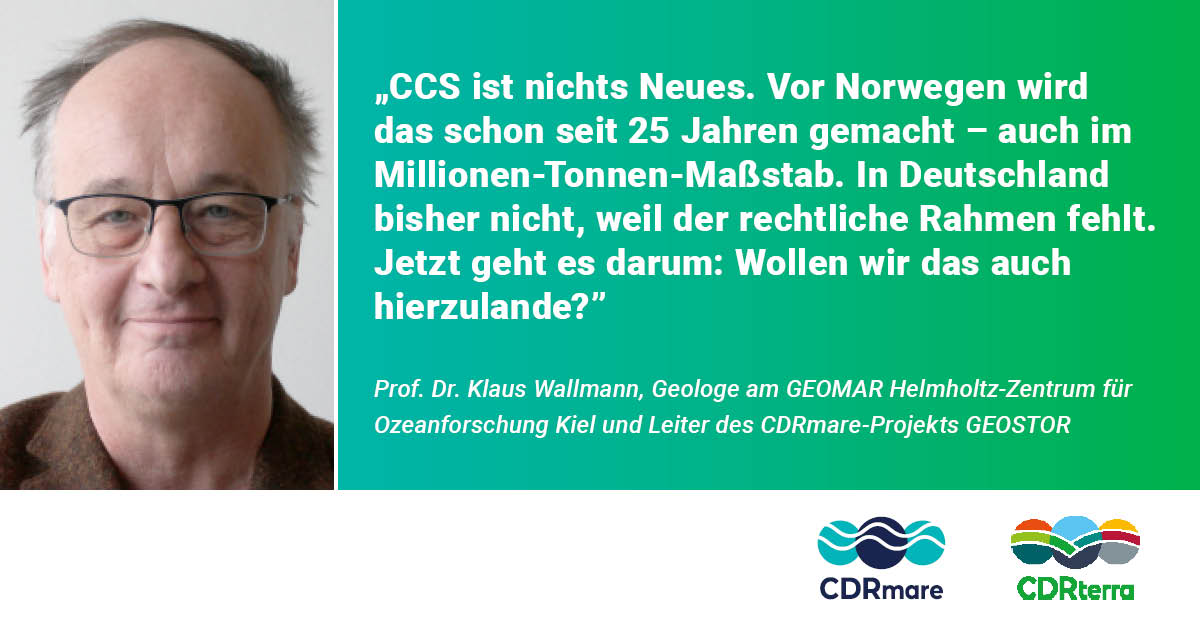 Ist eine #CO2Speicherung unter der 🇩🇪 Nordsee machbar? Was sagt die Wissenschaft dazu? Prof. Dr. Klaus Wallmann vom @GEOMAR_de berichtete auf dem #CCS-Infoabend von @CDRmare und CDRterra von seinen Untersuchungen. Sein Fazit:👇🏾 Weitere Infos: linkedin.com/feed/update/ur… #CDR