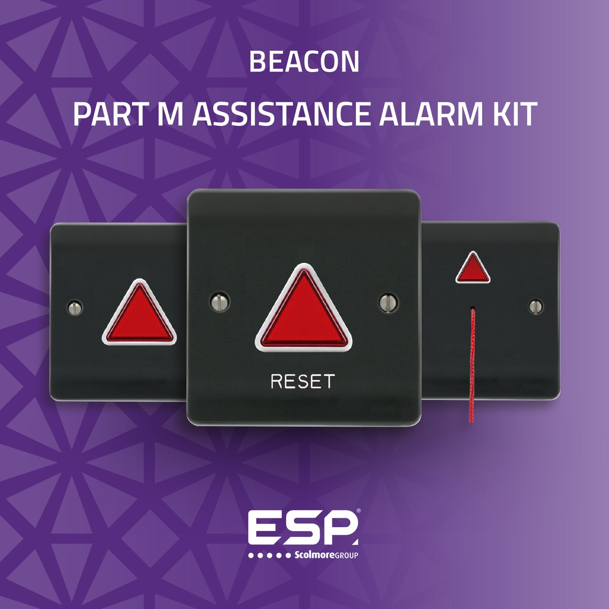 🎉 Introducing the new Part M version of our #Beacon Assistance Alarm kit, designed to meet BS 8300 standards. Find out more 🚨 espuk.com/news/esp-expan… #Accessibility #Safety #ESP #DisabilityAccess