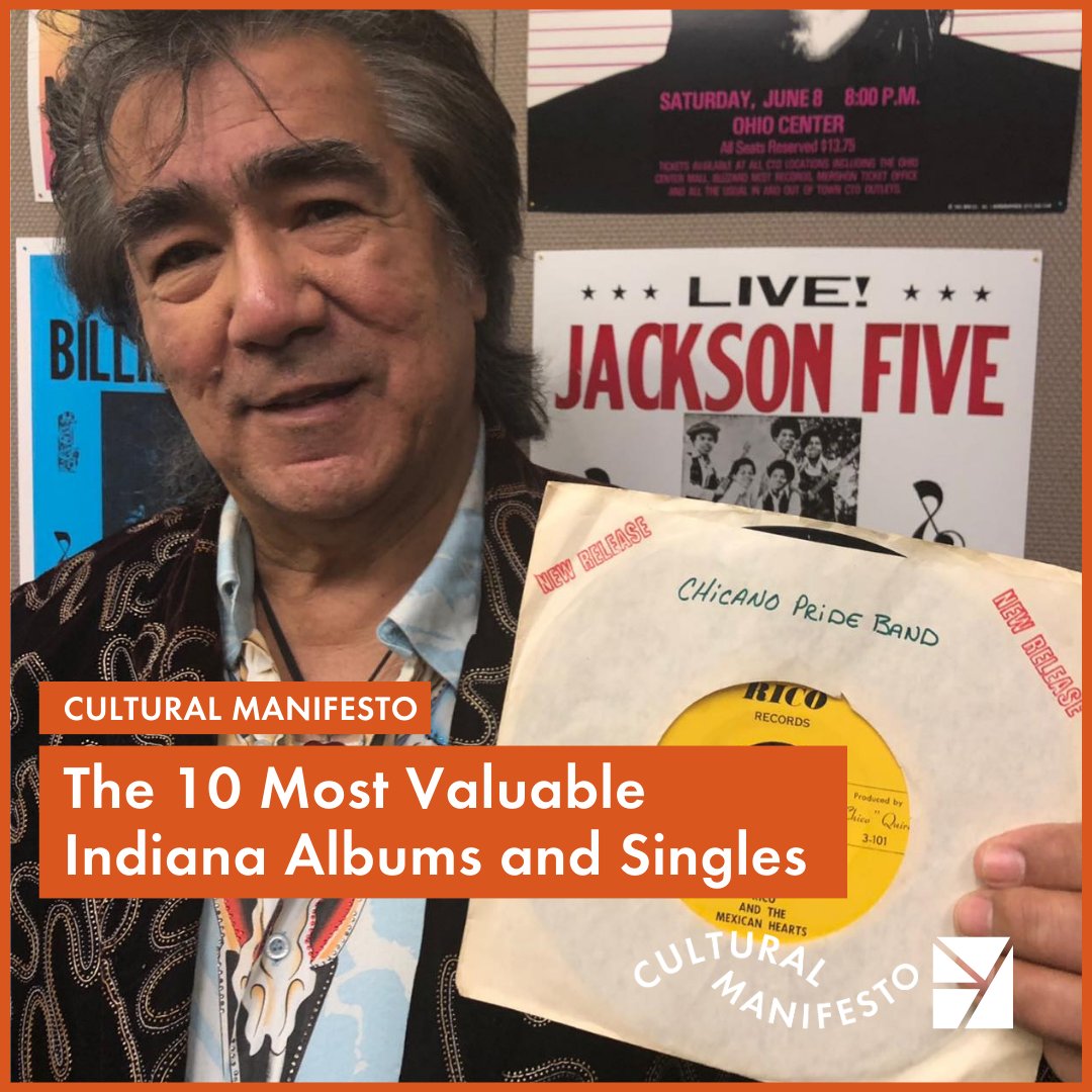 This week on #CulturalManifesto, listen to the top 10 most valuable Indiana LPs and 45 RPM singles of all-time. Also, hear interviews with the musicians and record labels behind the music. Tune in Wednesdays at 8 p.m. & Saturdays at 6 p.m. #OnWFYI or at bit.ly/3Mnjqdz