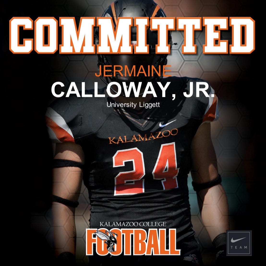 Excited to announce my commitment to Kalamazoo College @CoachZorboKZOO   #AGTG