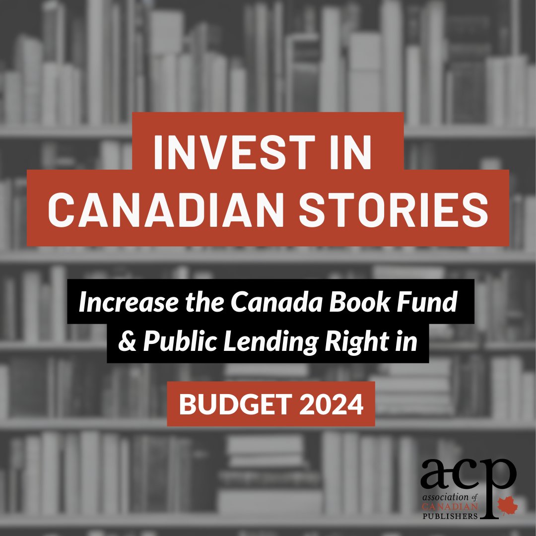 If we don't invest in Canadian stories, they will cease to be written. #Budget2024 may be the last chance for this government to fulfill its promise to increase funding for writers & publishers. @PascaleStOnge_ & @cafreeland, the pen is in your hand ✍️ publishers.ca/increase-cbf-p…