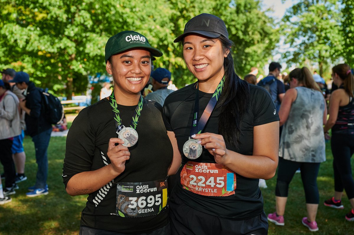 Did you know that the #OasisZooRun has raised $700,000+ to support wildlife conservation work being done by your @TheTorontoZoo? This year’s goal is to raise $75,000, which will continue to support these efforts 🦏 For more info or to register: bit.ly/49QxB6H 👟