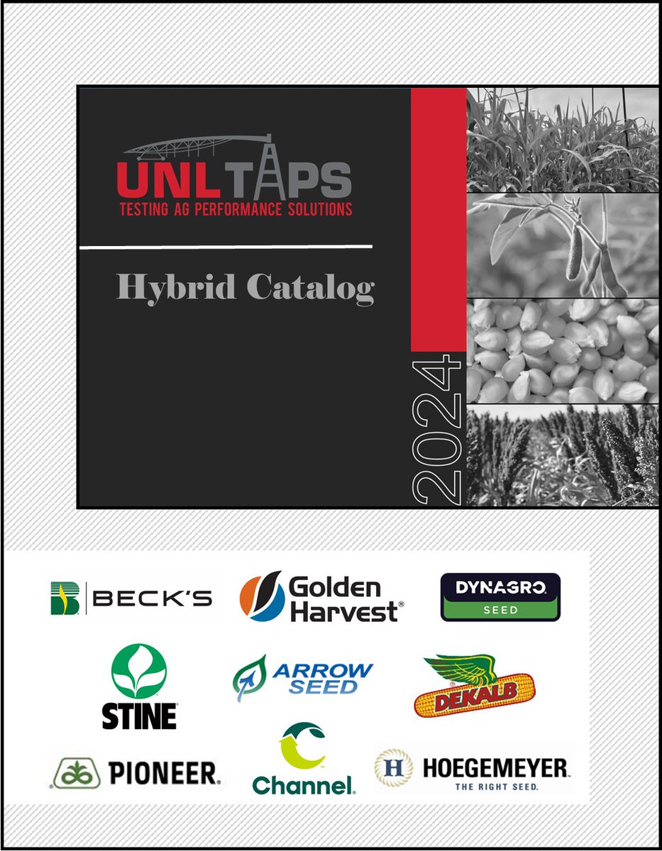 Today marks a significant day for @UNL_TAPS participants as they finalize various decisions, including their seed selection. We extend our gratitude to the seed companies who are collaborating with us in 2024. Thank you for your partnership!