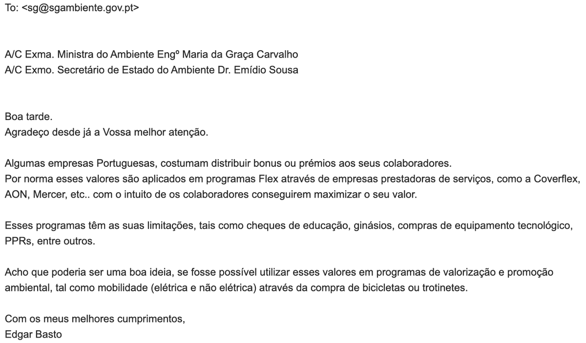 edgarbasto's tweet photo. Para o Ministério do Ambiente @govpt https://t.co/Gqpvo5ZoeF