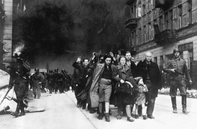 Today in 1943, Jews in the Warsaw ghetto fight back. Although the Nazis ruthlessly quash the uprising, the resistance holds out for 27 days. 'We knew we were going to die,' said one organizer. 'We fought simply not to allow the Germans to pick the time and place of our deaths.'