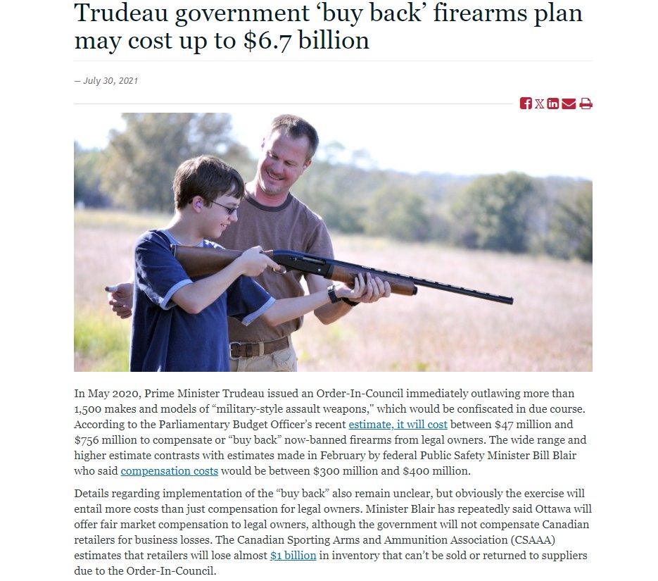 Liberals Long History of Expensive Gun Control, is Repeating Itself Under Trudeau In 2004, when the @CBCNews seemed to still be a legitimate, investigative, independent news source for 🇨🇦's, they exposed the Liberal govt's failed spending on #guncontrol. Twenty years later, a…