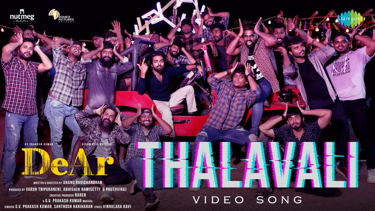 Here's Arjun's soup song for y'all #Thalavali Video Song ▶️ youtu.be/mudzSC6MJdw

#DeAr in theatres from tomorrow😴