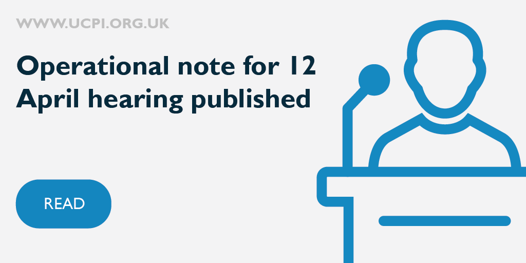 Inquiry issues Operational Note for its Friday 12 April preliminary hearing on issues related to privacy applications from civilians referenced in Tranche 2 investigations. This note includes details of how to access the livestream. For more information: ucpi.org.uk/2024/04/10/ope…