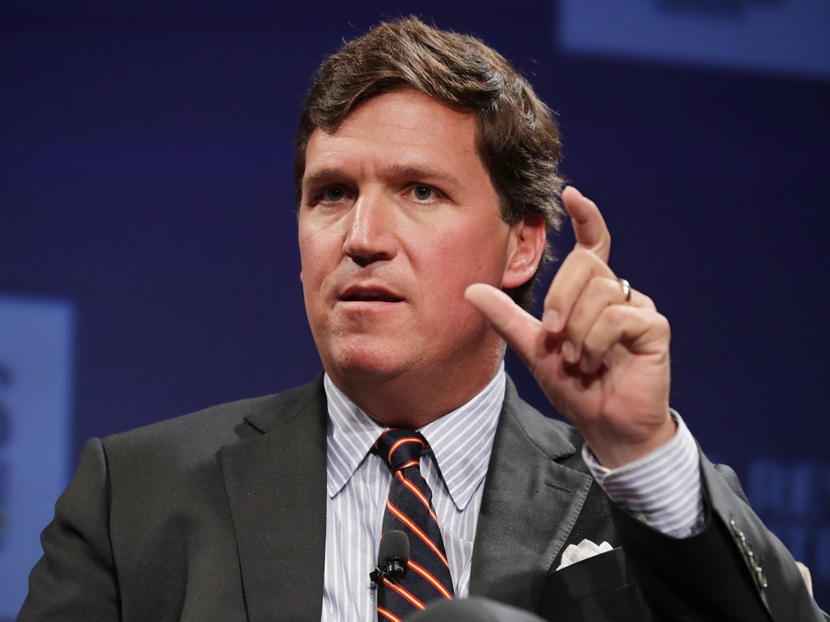 Any crazy person out there attempting to attack my friend Tucker Carlson (@TuckerCarlson) over his latest interview should have US bombs dropped on themselves and their family members. Then we can talk from the grave. Tucker Carlson has proven over and over that he's for America