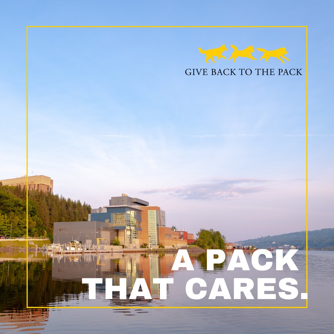 Give Back to the Pack at 12p today! 🎁 In @MichiganTech's 24-hr #GiveBacktothePack fundraiser, your support helps our researchers tackle environmental challenges in water, energy, ecosystems, and climate change. Donate now: loom.ly/u3u6vkk TY for your generosity.