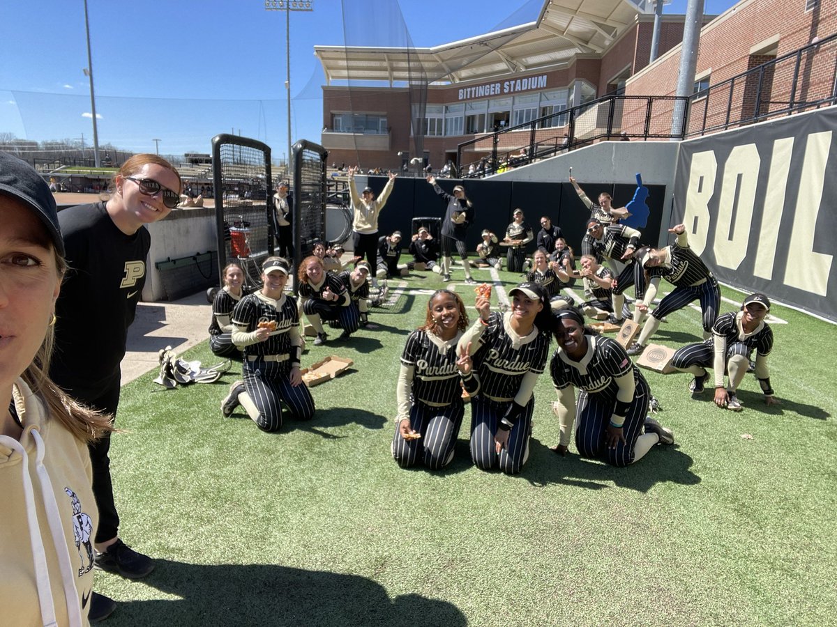 We love playing at Bitt! @PurdueSoftball #BoilerUp 👊