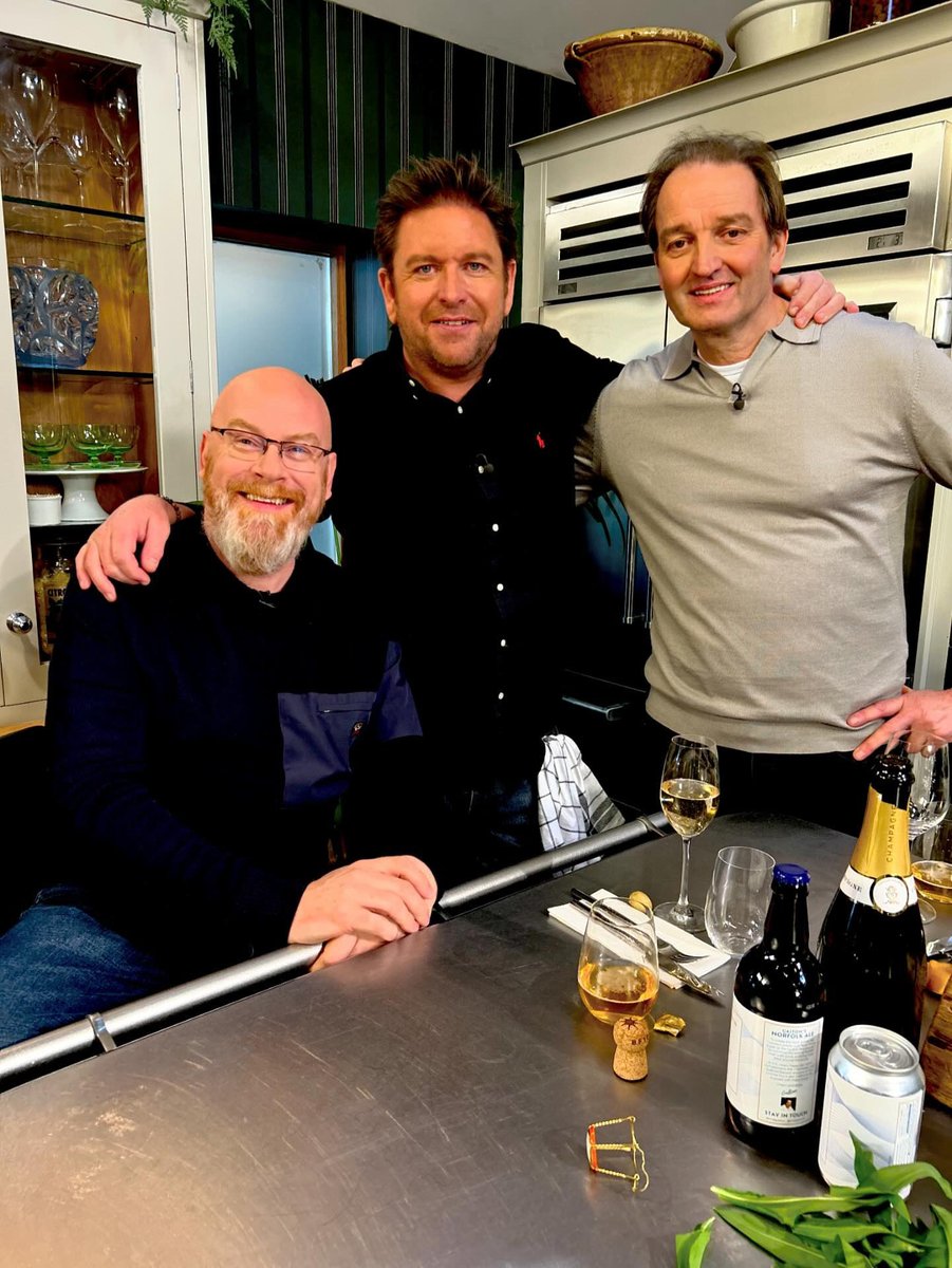 Galton Blackiston (@chefgalton) on Twitter photo Another day of carnage in <a href="/jamesmartinchef/">James Martin</a> kitchen with the great @simonhulstone and all <a href="/sat_jamesmartin/">Sat_James Martin</a> Another day of carnage in <a href="/jamesmartinchef/">James Martin</a> kitchen with the great @simonhulstone and all <a href="/sat_jamesmartin/">Sat_James Martin</a>
