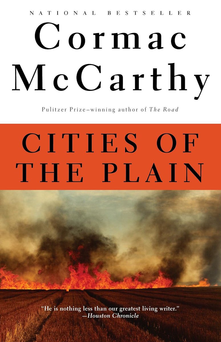 “The road has its own reasons and no two travelers will have the same understanding of those reasons.” My review of Cormac McCarthy’s Border Trilogy. millersbookreview.com/p/cormac-mccar…