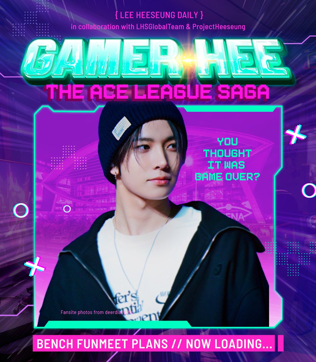 GAMER HEE: The Ace League Saga

ENGENES! We're on a quest to unlock these fan projects for #HEESEUNG at the BENCH Funmeet on 05.28.2024.

U Ready? 🔥

🎮 DONATE NOW bit.ly/BENCH-LHS-Form
👾 Transparency Sheet bit.ly/BENCH-LHS-Sheet

#BENCH_FUNMEET #희승 #ENHYPEN_HEESEUNG