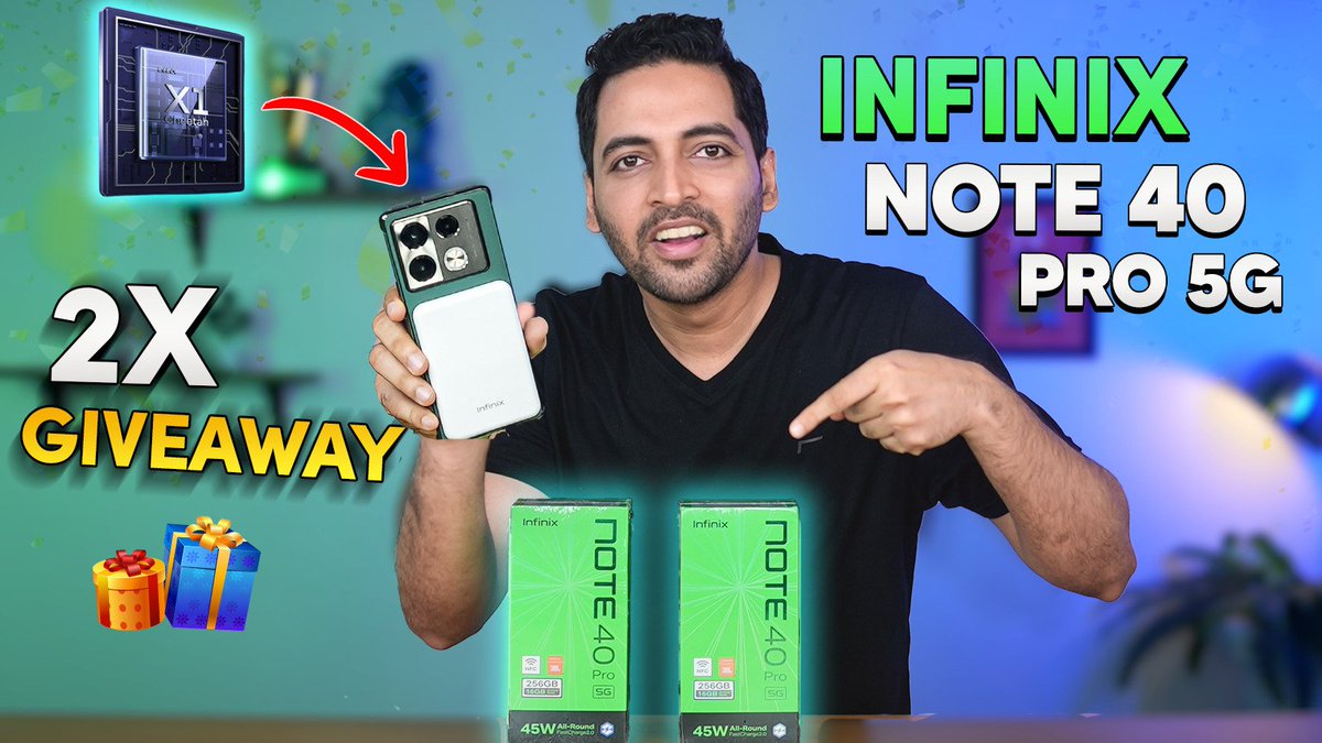 ***GIVEAWAY ALERT**** I am Giving Away 2x Infinix Note 40 Pro 5G to 2 People Participate Here : instagram.com/reel/C5lLm_SNS… Like and Comment for more of these Giveaways