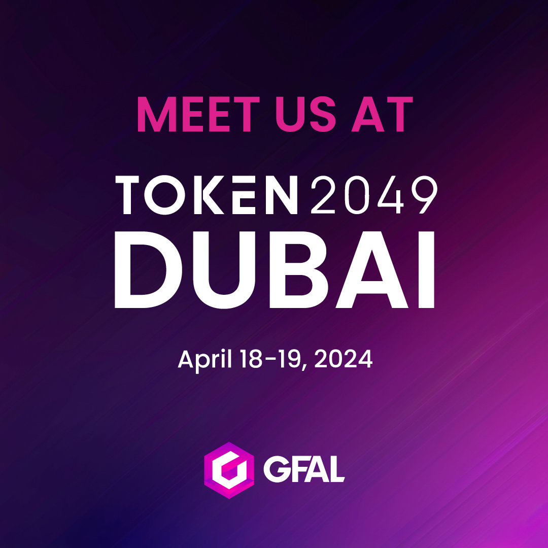 We're heading to @Token2049 in Dubai, April 18-19! Looking forward to connecting with leaders in gaming and blockchain. Our CEO, @ManelSort, and Head of Partnerships and Esports, @AdriaMirGFAL, will be there to explore opportunities for collaboration. See you there!