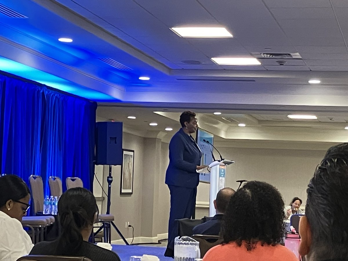 Today we are at the @CHNCTinc Health Equity Summit. @ctdss Cmsr Andrea Barton Reeves kicks off the day with a personal story of the need for #HealthEquity #ValueCHCs