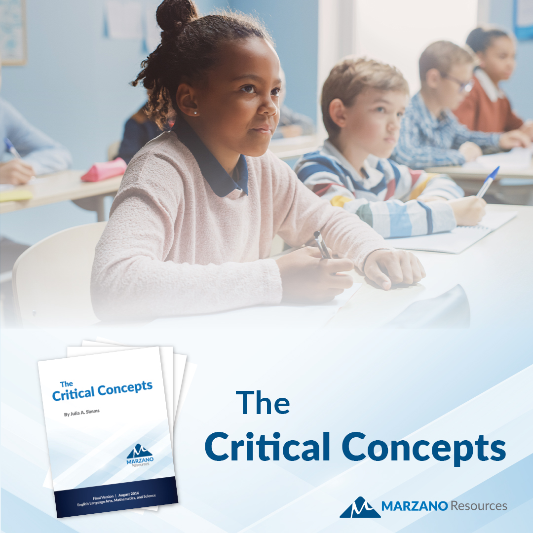 Simplify your standards with Marzano Resources' Critical Concepts. Discover a focused, manageable approach to K–12 ELA, math, science, and social studies. Transform the comprehensive into the achievable today! 📚🔍 #FocusedLearning #CriticalConcepts 🔗: bit.ly/4aKJCLy