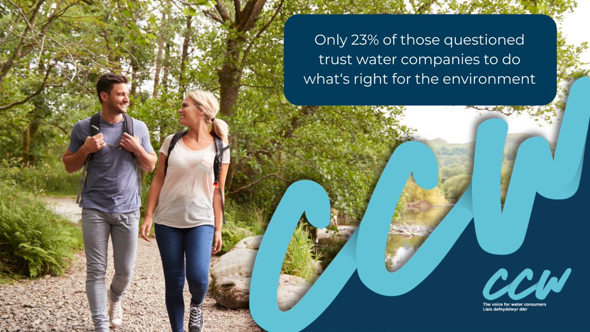 Our new #CustomerSpotlight research with @Ofwat reveals the vast majority of people do not trust water companies to do what's right for the environment. Find out more about what customers told us about water companies and the services they provide orlo.uk/wIHug