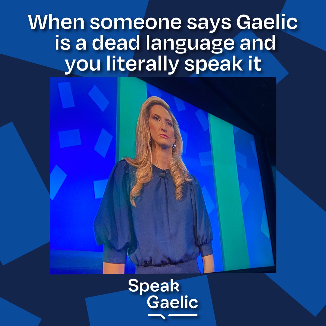 SpeakGaelic's tweet image. 🤨