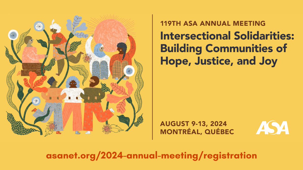 Don’t miss out on early bird registration for #ASA2024 in Montréal! For details on rates and how to register, click here: bit.ly/45lI6wr. For more information about the meeting, visit: bit.ly/3iqCqyR.