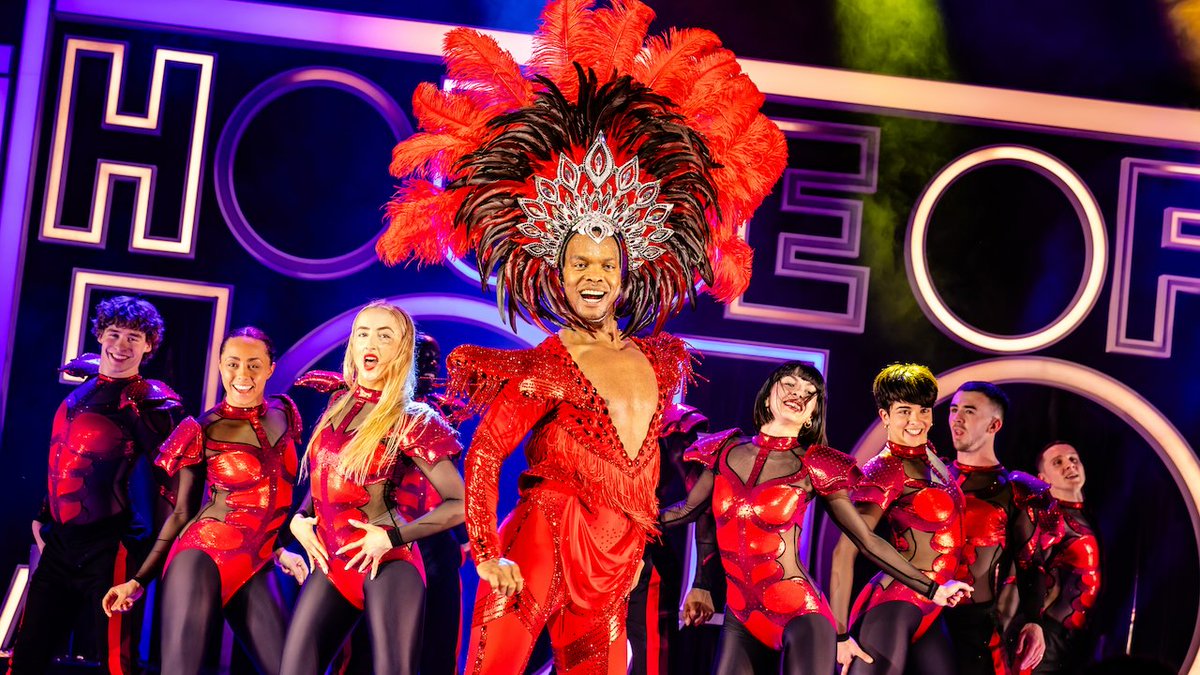 JOHANNES RADEBE - Photo Alert! Check out these fabulous pics of Johannes Radebe @jojo_radebe & cast in the House of Jojo #HouseOfJojo Now touring the UK + London Palladium 4 May joined by Annabel Croft @Annabel_Croft Read more: westendtheatre.com/229915/