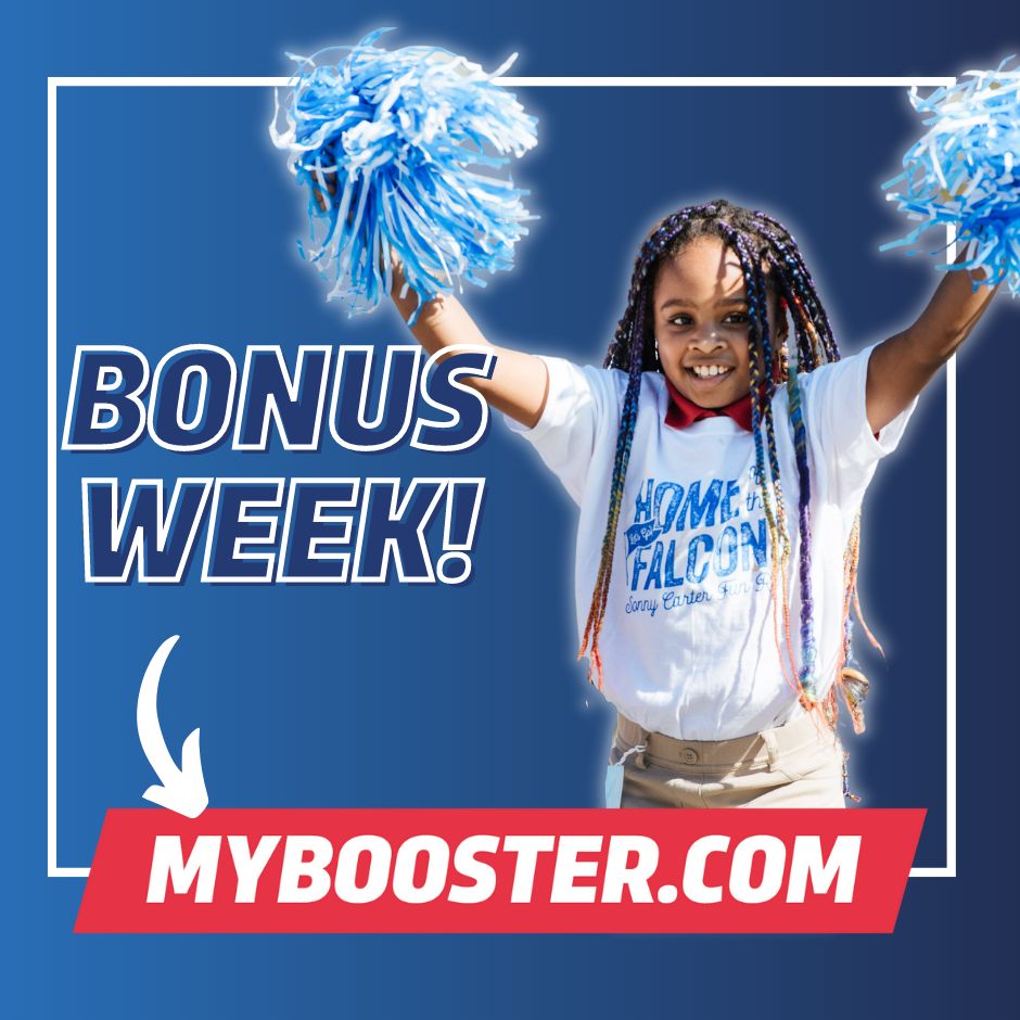 Rain or shine, Boosterthon Fun Run has been rescheduled for May 6th!! ⏰Have a last-minute donation to enter on MYBOOSTER.COM? ⏰ We’ve added one more week to enter any final donations! During this bonus week, students can still earn Dude Perfect prizes and rewards!