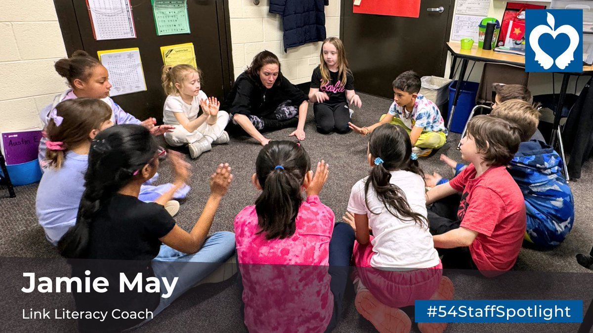 Literacy Coach Jamie May believes “when kids are connected to each other and to their teacher, that’s when you see the magic happen in the classroom.” Read more at facebook.com/d54schools. #54StaffSpotlight @LinkLions