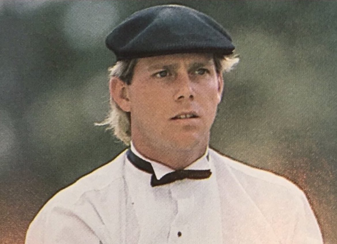 This is your annual reminder that Payne Stewart once played in the Masters Par-3 tournament while wearing a tuxedo