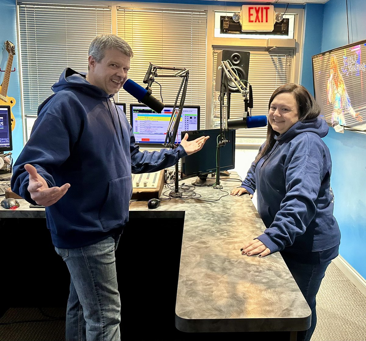 It’s Wear Blue Day! We’re wearing blue to raise awareness for child abuse prevention with Allen County Children’s Services