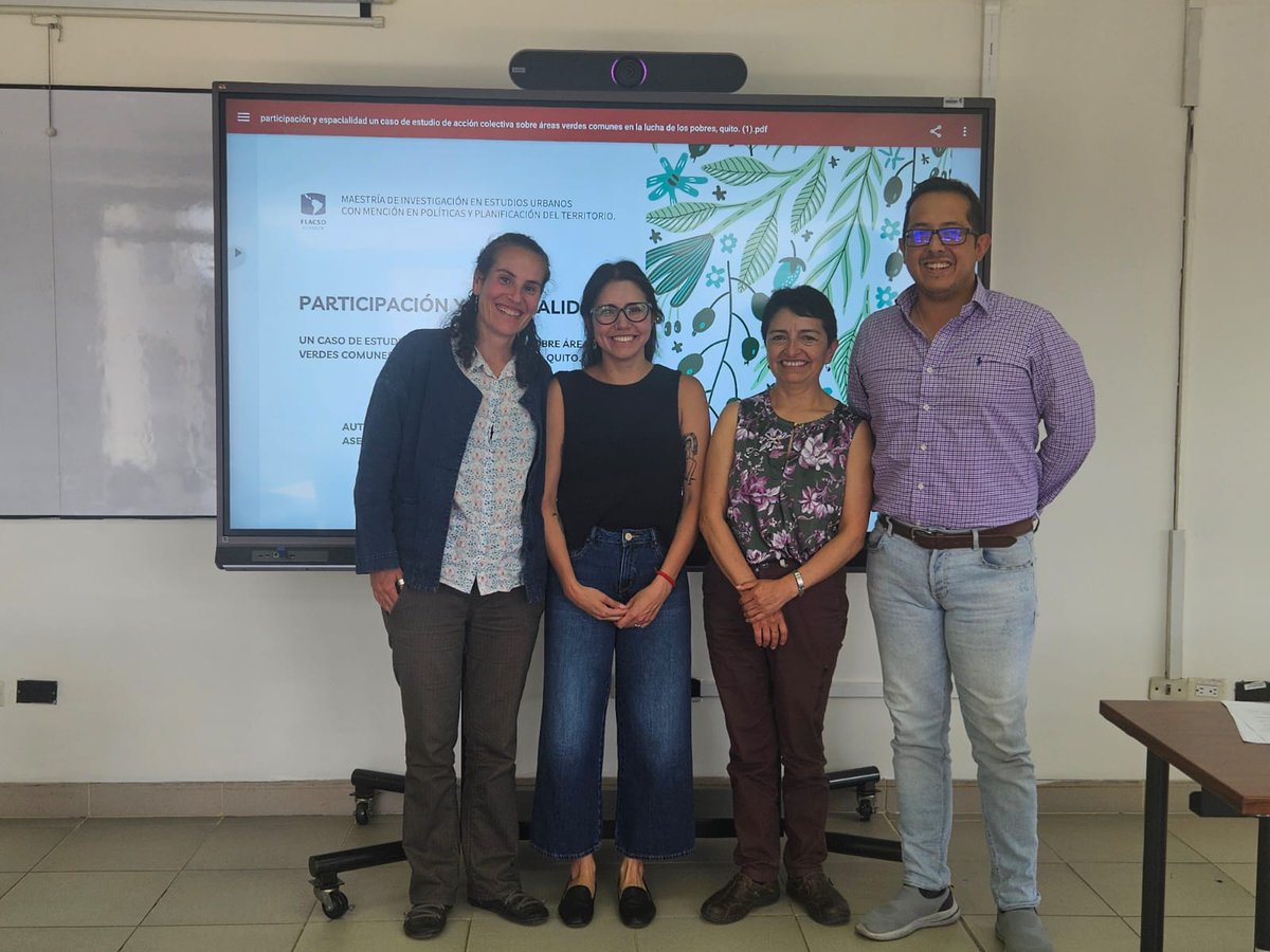 Estudios Urbanos, Rurales y del Territorio tweet media
