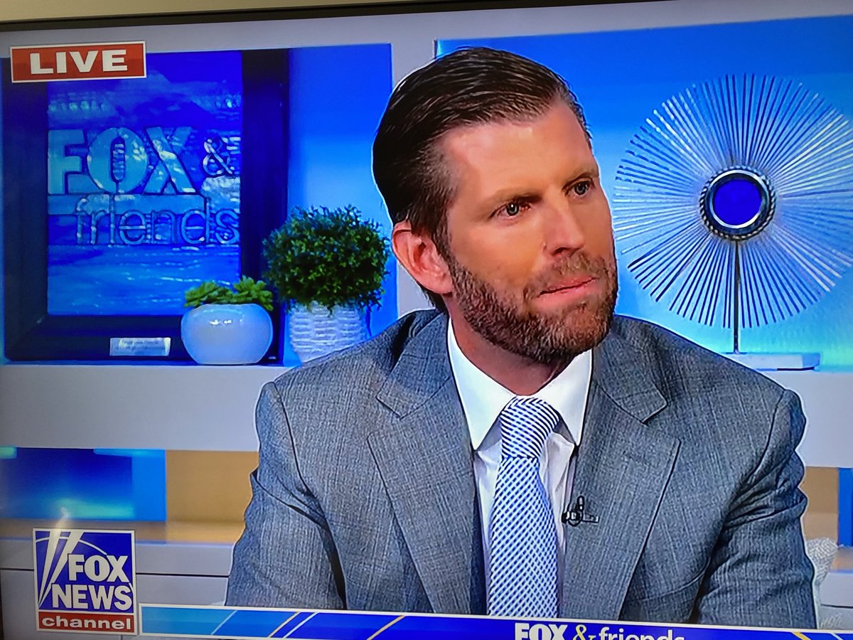 2024 Watch-New on @FoxNews - @EricTrump - in a @foxandfriends interview just now - pointing to @realDonaldTrump fundraising appearances in Atlanta and Orlando, says 'my father has two fundraisers today….they’ll raise $15 million today' #2024Election #FoxNews #gapol #flapol