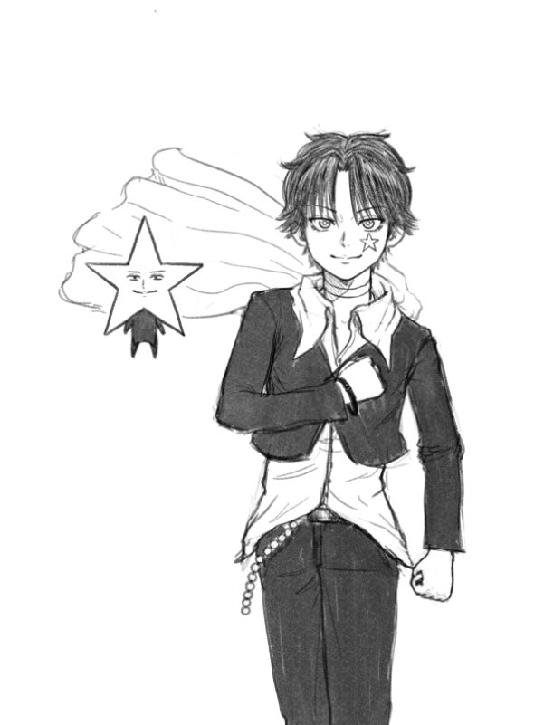MaxihPrinceps's tweet photo. I drew Akio from GoStar88, give him a read on mangaplus creators! https://t.co/XV0YLAHD4C