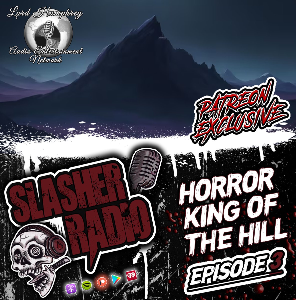 Another episode of #Horror King of the Hill is out NOW exclusively @ Patreon.com/SlasherRadio #SupportIndieHorror #SlasherRadio🔪