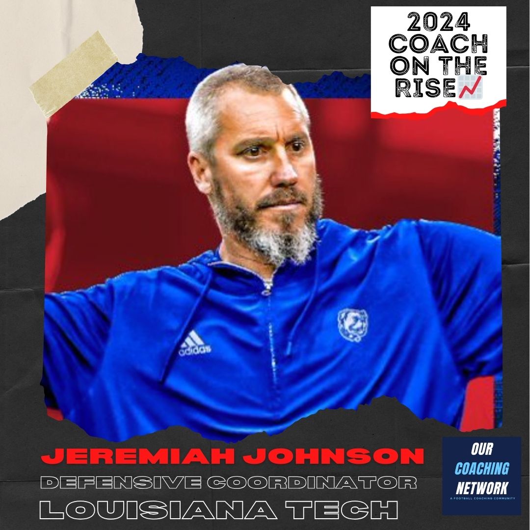 🏈G5 Coach on The Rise📈

<a href="/LATechFB/">LA Tech Football 🏈</a> Defensive Coordinator <a href="/Coach_J_Johnson/">Jeremiah Johnson</a> is one of the Top Defensive Coaches in CFB ✅

And he is a 2024 Our Coaching Network Top G5 Coach on the Rise📈

G5 Coach on The Rise🧵👇