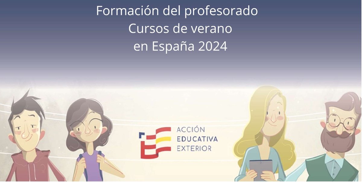Cursos de verano <a href="/AccEducativaExt/">Acción Educativa Exterior</a> en 🇪🇸 para profesorado extranjero de español. Plazas para profesorado 🇷🇺. Bases y solicitud educacionfpydeportes.gob.es/servicios-al-c… <a href="/EmbEspRusia/">España en Rusia</a>