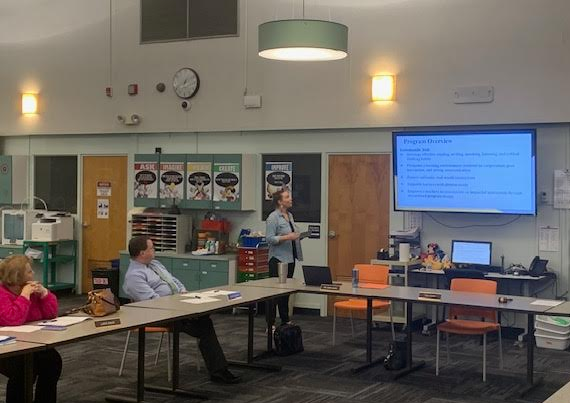 Thank you @MissMorrisLAL for your presentation during last night's BOE meeting. The board enjoyed learning more about @CommonLit 360, & how you integrate it into your instruction. TY for building lessons & activities that promote student interest, rigor, & skill enhancement.