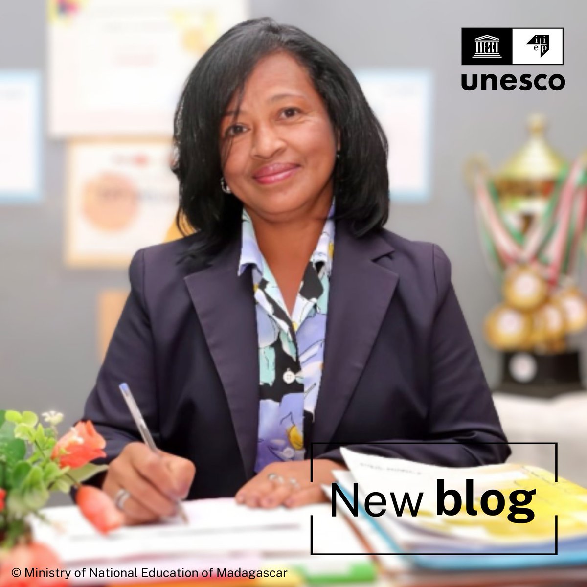 #Madagascar🇲🇬 has one of the highest proportions of women school leaders in sub-Saharan Africa♀️ Their presence has improved learning outcomes for children, including fewer dropouts📉 Learn more in this 🆕 @GPforEducation blog by IIEP experts: bit.ly/4aLIg3c