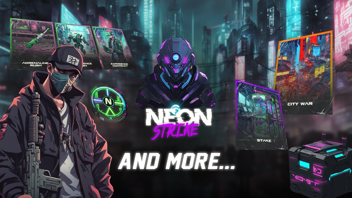 Join the exciting adventure of Neon Strike on the Hive blockchain! In Neon Strike, you can send your NFTs on exciting missions and watch them come back loaded with rewards. Are you ready to challenge your strategic skills, collect rewards and be part of a vibrant community?